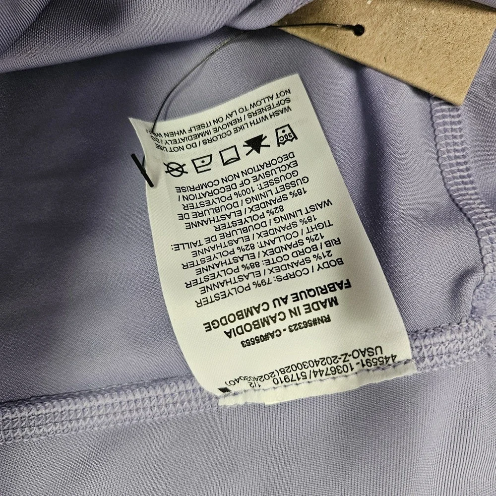 Nike Victory Dri-FIT Flouncy Printed Skirt Purple FZ6804-533 Women's Size XSmall